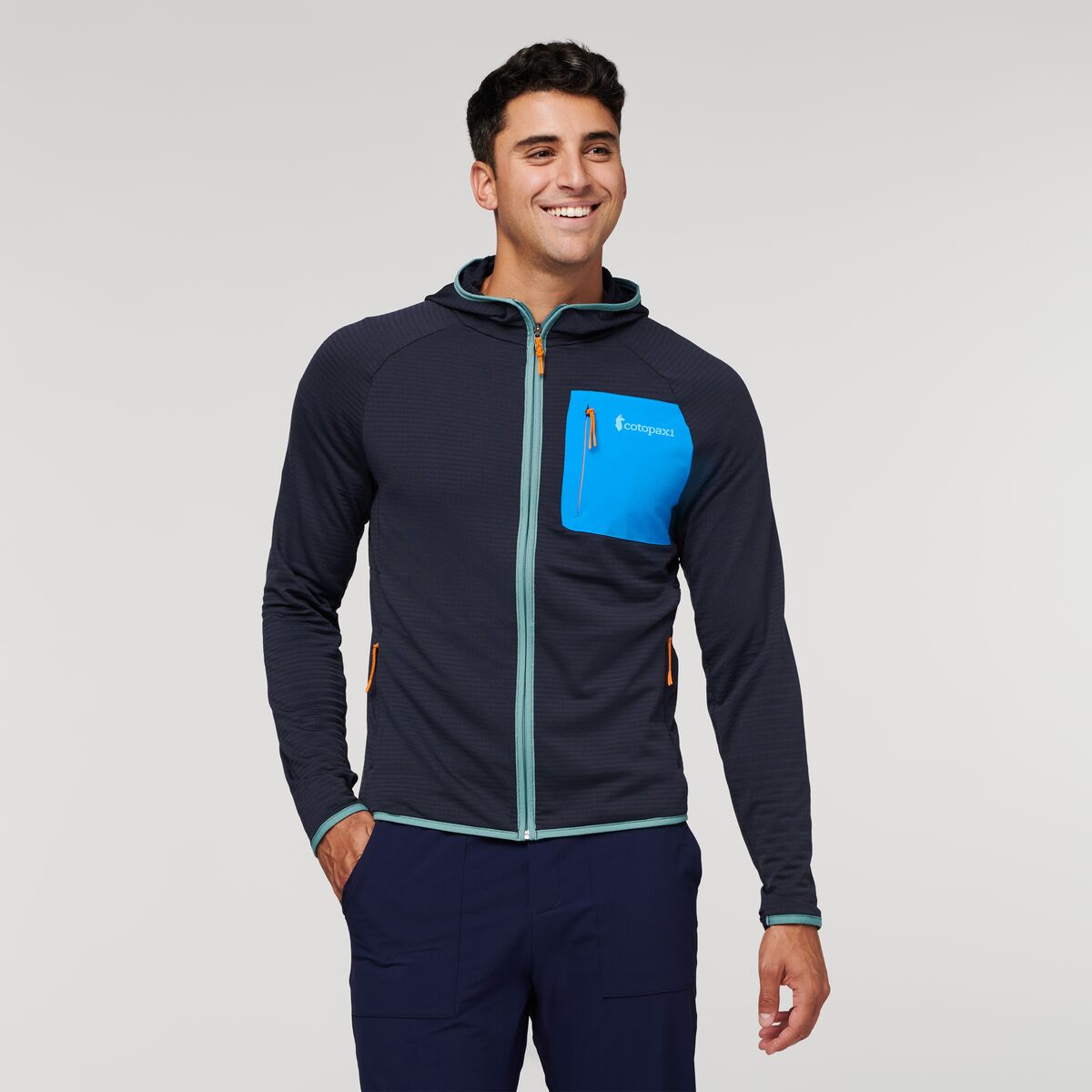Otero Fleece Full Zip Hooded Jacket Men's - Image 12