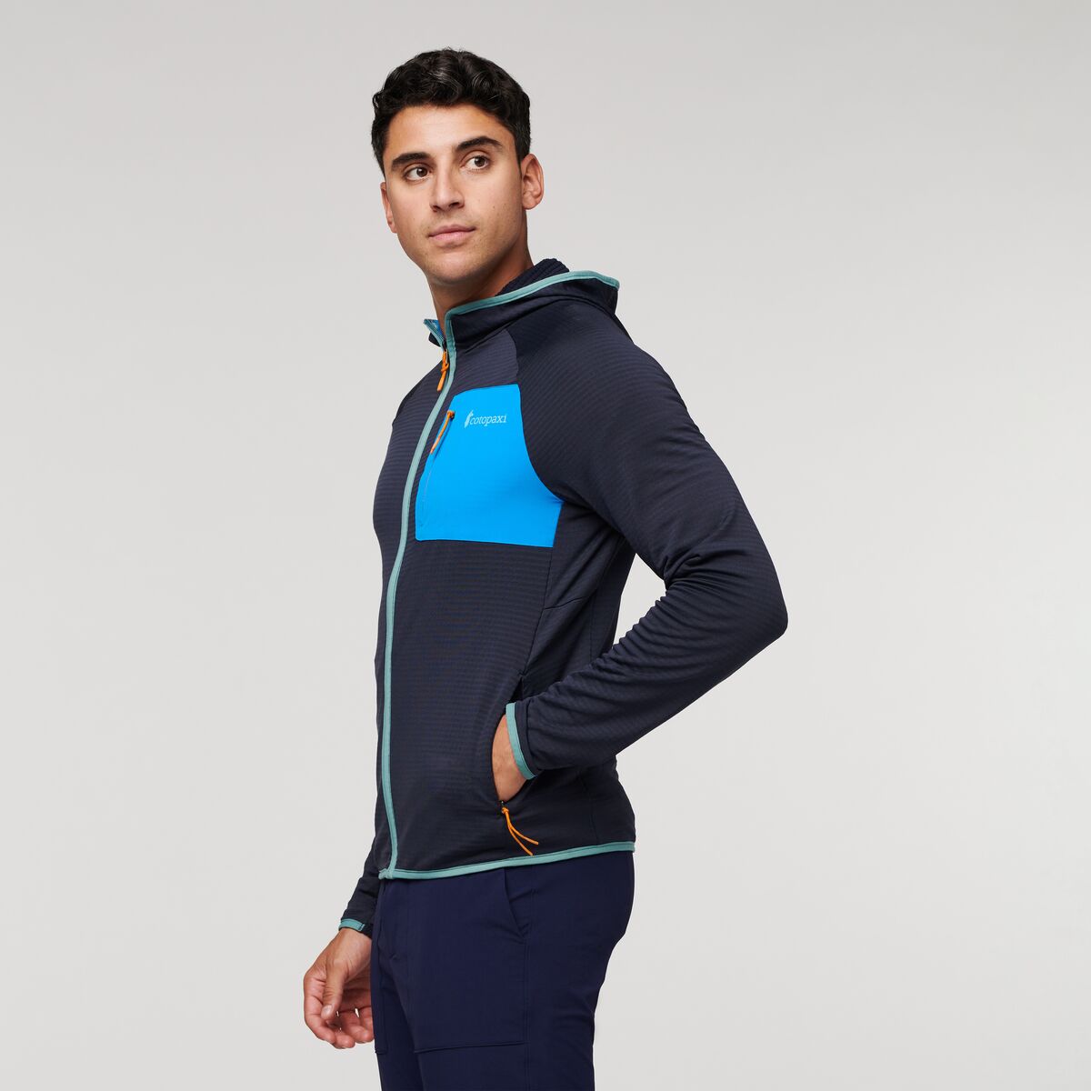 Otero Fleece Full Zip Hooded Jacket Men's - Image 14