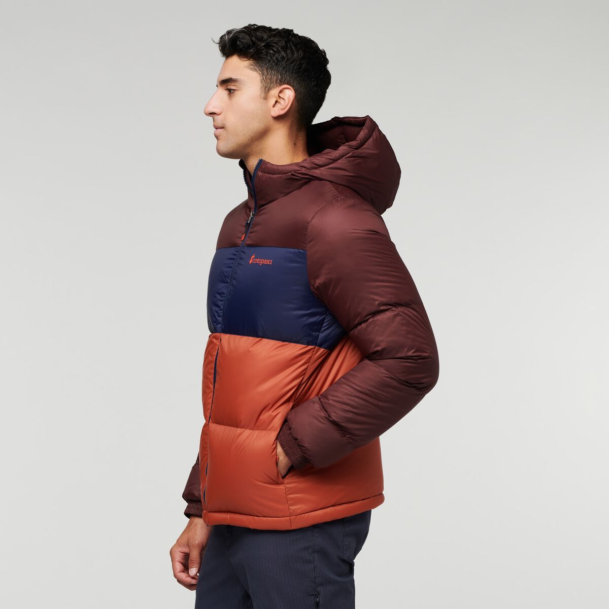 Solazo Down Hooded Jacket Men's - Image 4