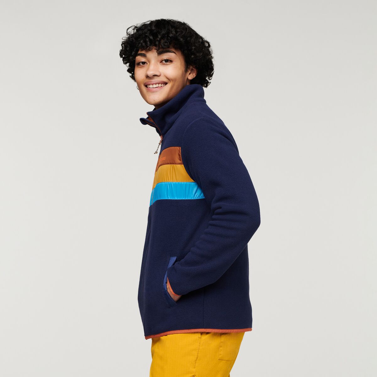 Teca Fleece Full Zip Jacket Men's - Image 3