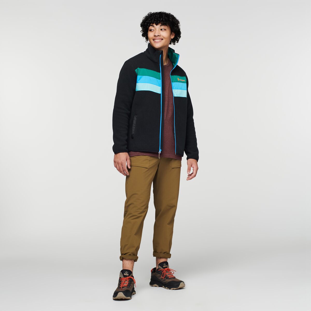 Teca Fleece Full Zip Jacket Men's - Image 9