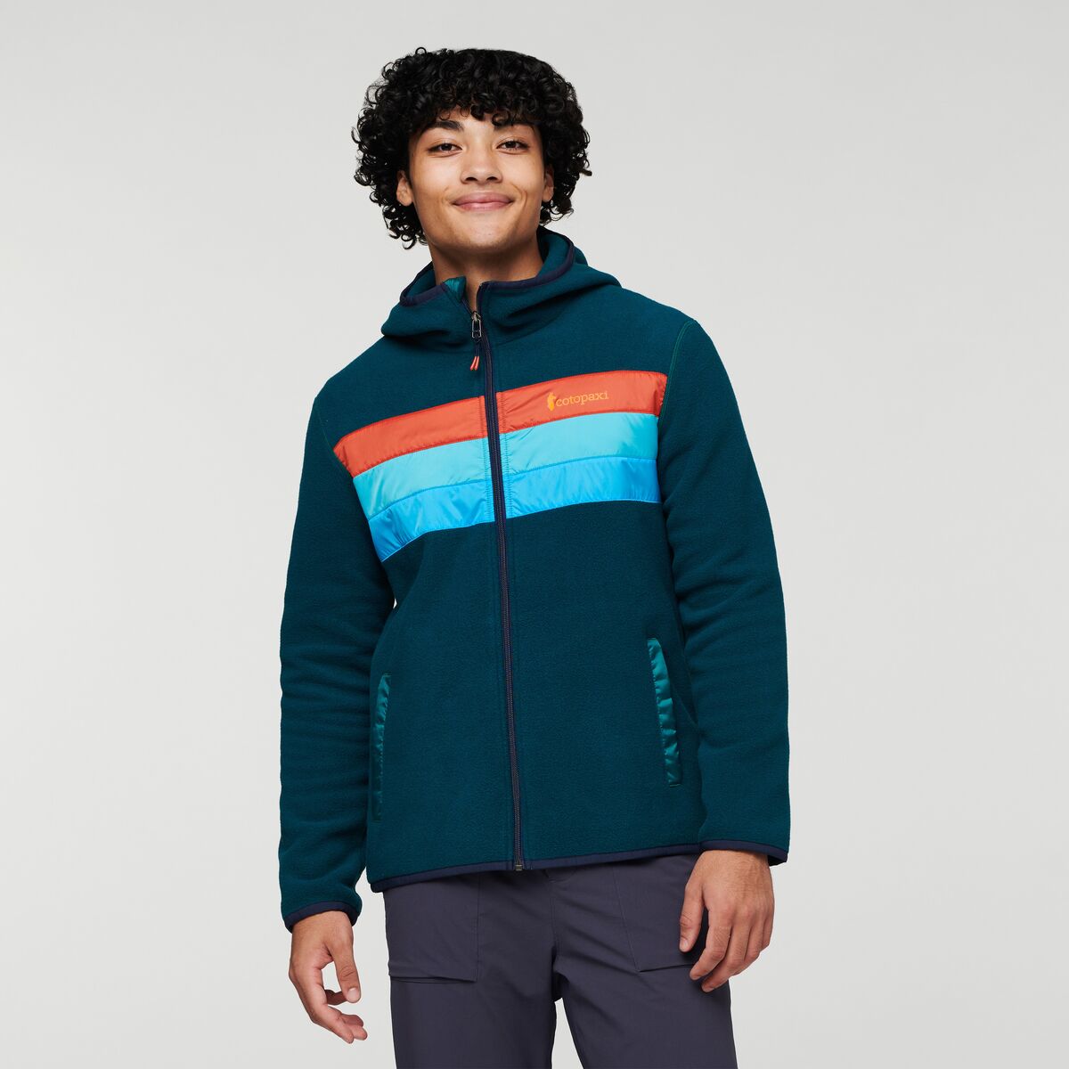 Teca Fleece Hooded Full Zip Jacket Men's - Image 2