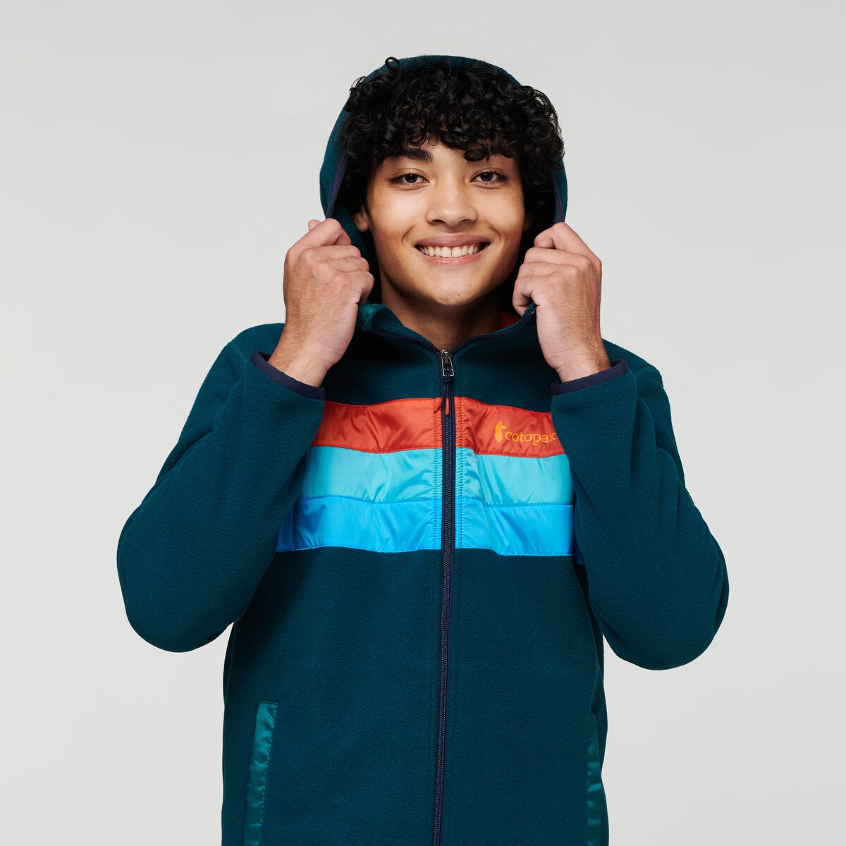 Teca Fleece Hooded Full Zip Jacket Men's - Image 6