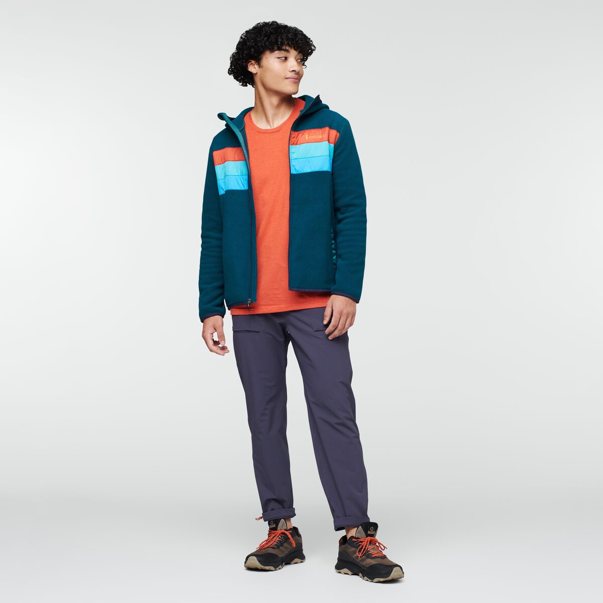 Teca Fleece Hooded Full Zip Jacket Men's - Image 3