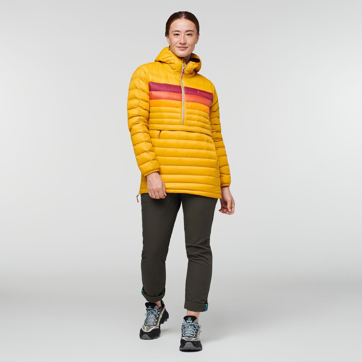 Fuego Down Hooded Pullover Women's - Image 11
