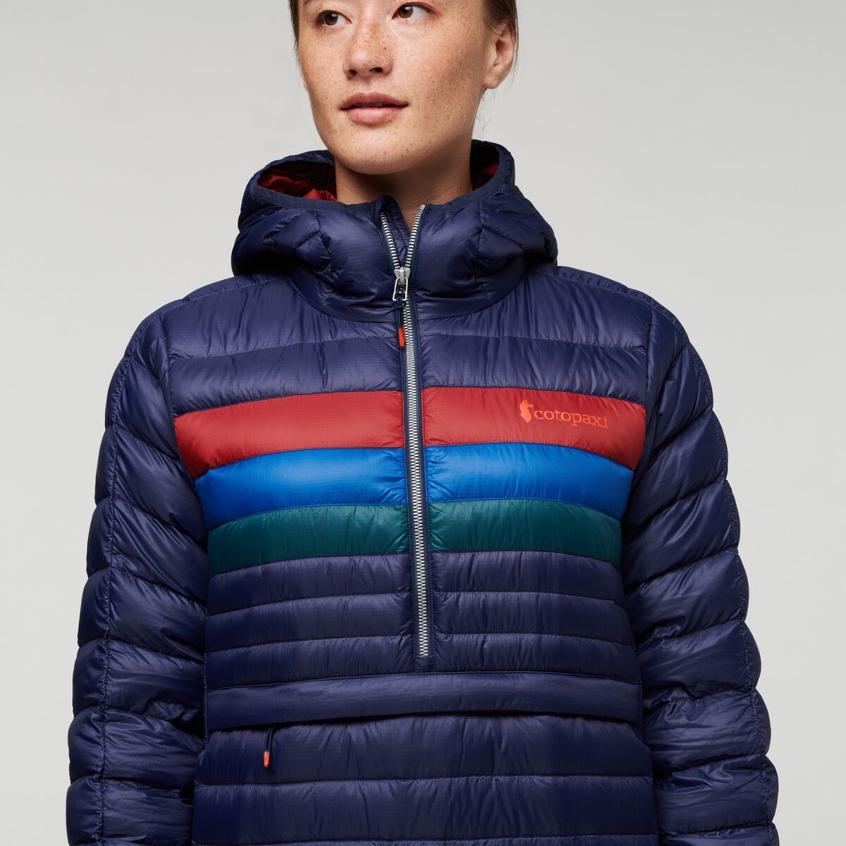 Fuego Down Hooded Pullover Women's - Image 22
