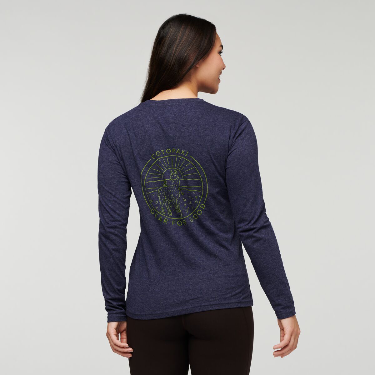 Hello Llama Long Sleeve T Shirt Women's - Image 8