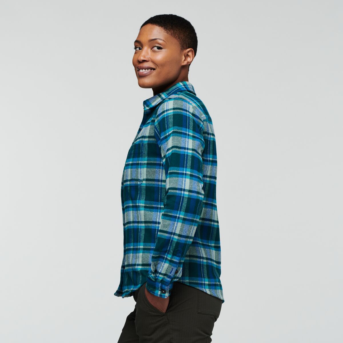 Mero Organic Flannel Shirt Women's - Image 8