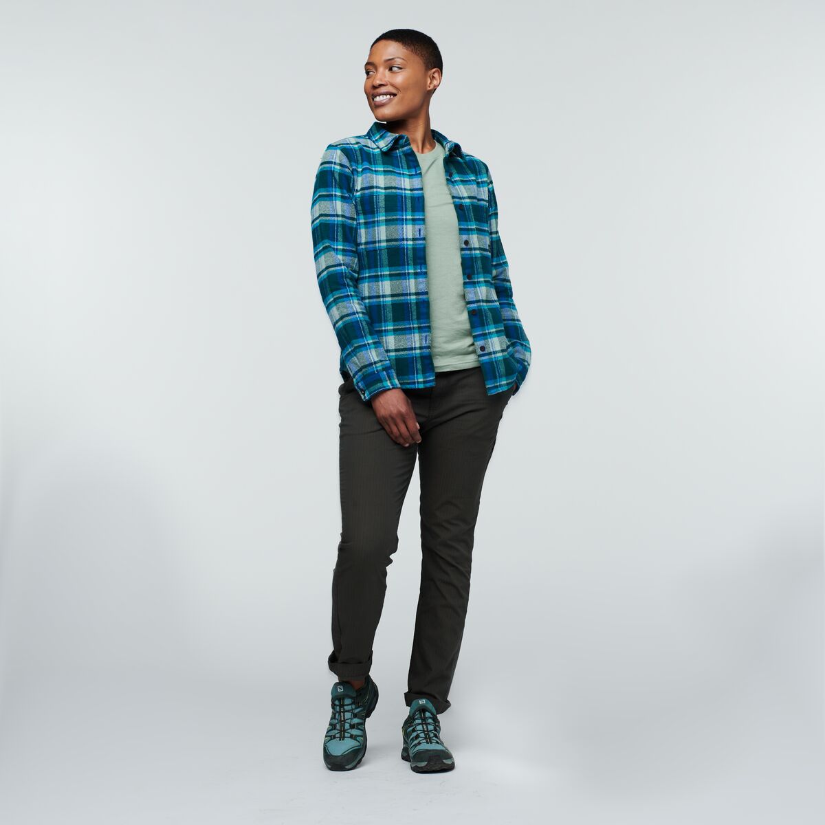 Mero Organic Flannel Shirt Women's - Image 7