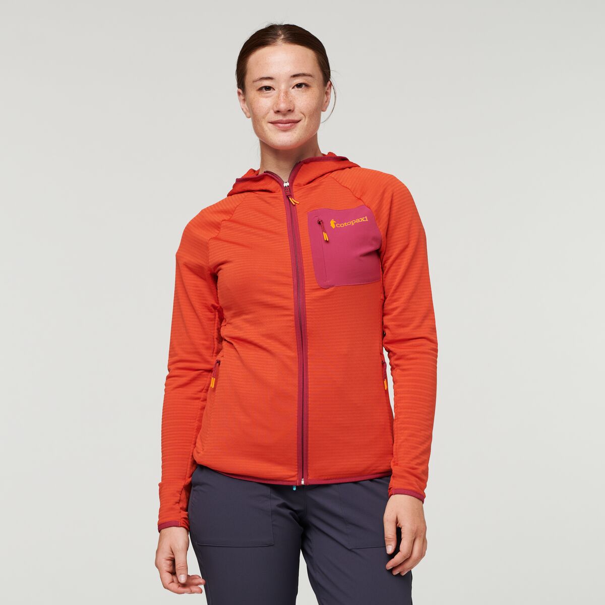 Otero Fleece Full Zip Hooded Jacket Women's