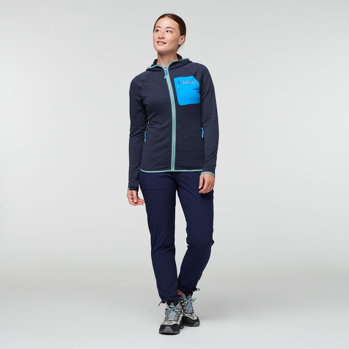 Otero Fleece Full Zip Hooded Jacket Women's - Image 9