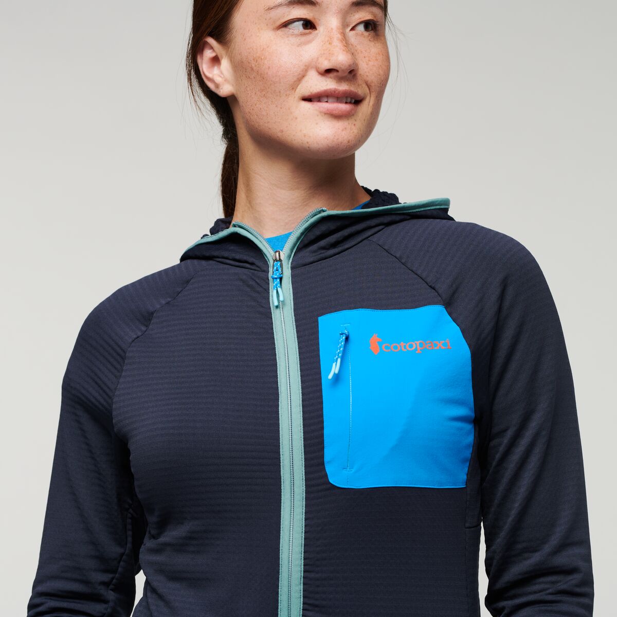 Otero Fleece Full Zip Hooded Jacket Women's - Image 13