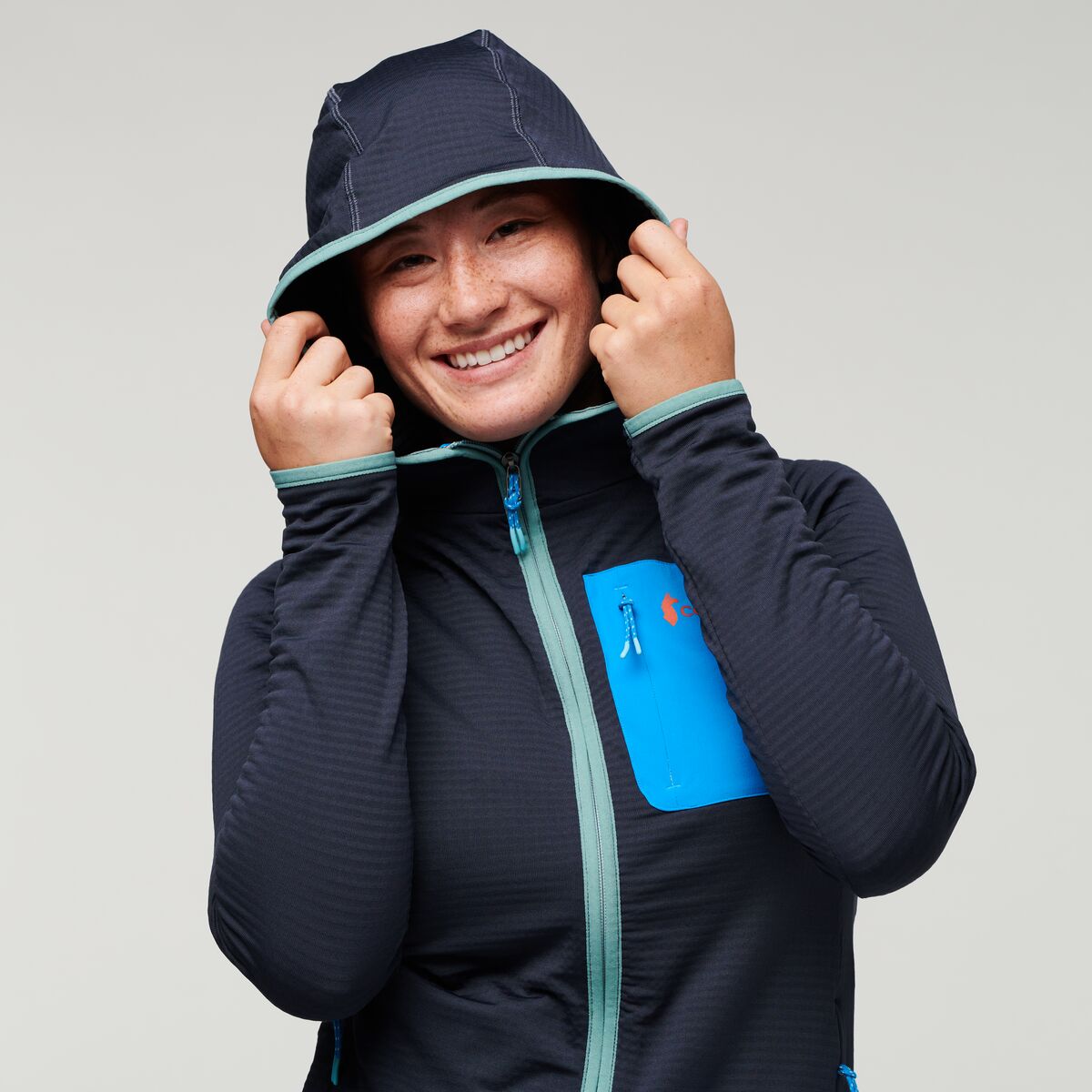 Otero Fleece Full Zip Hooded Jacket Women's - Image 12