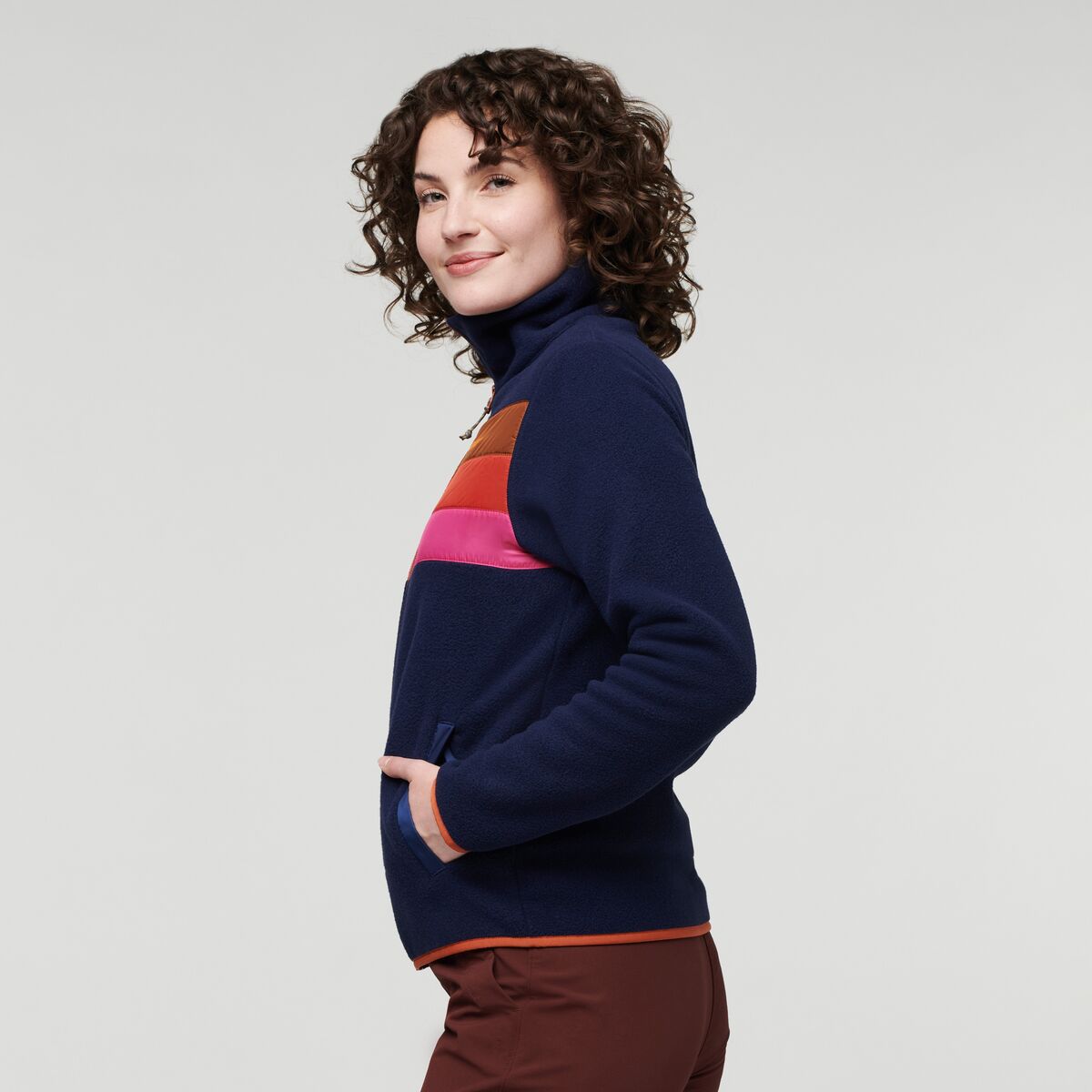 Teca Fleece Full Zip Jacket Women's - Image 3