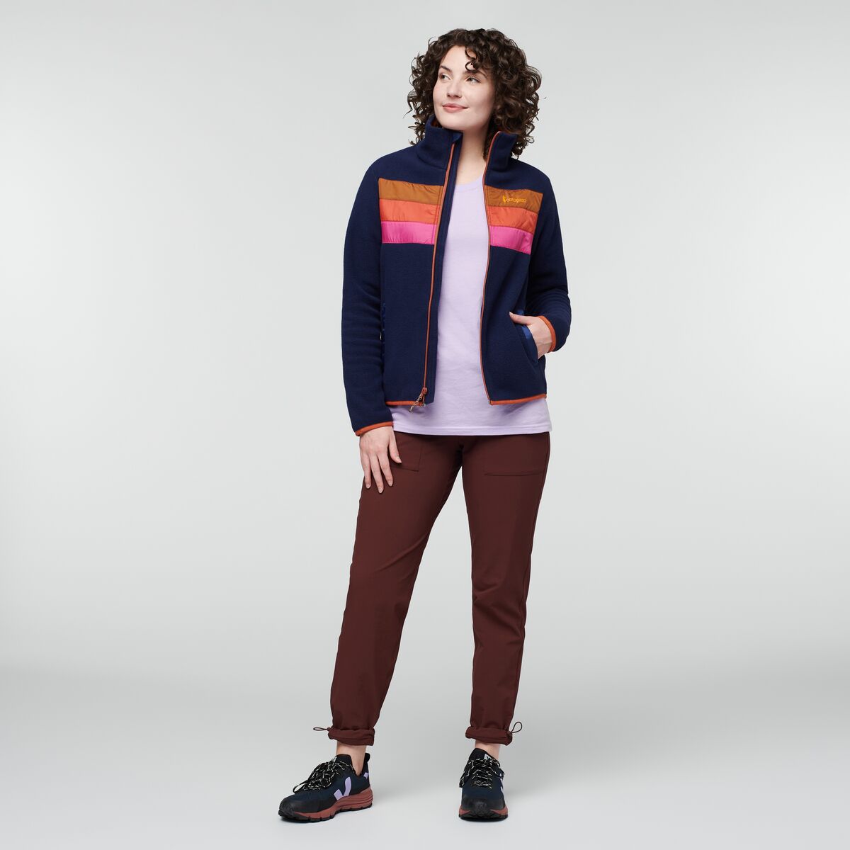 Alternative view of Teca Fleece Full Zip Jacket   Women's