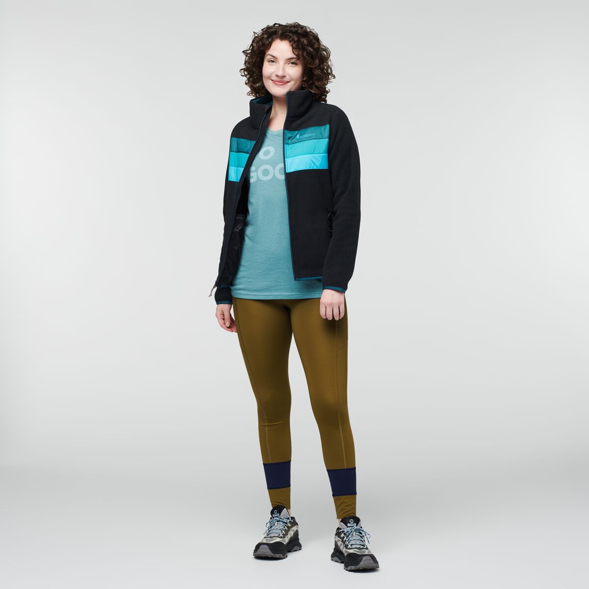 Teca Fleece Full Zip Jacket Women's - Image 8