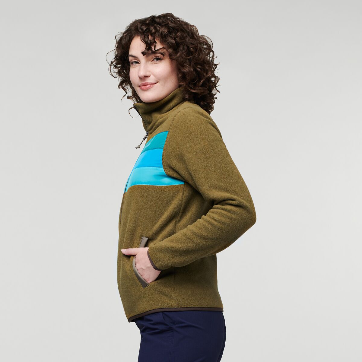 Teca Fleece Full Zip Jacket Women's - Image 33