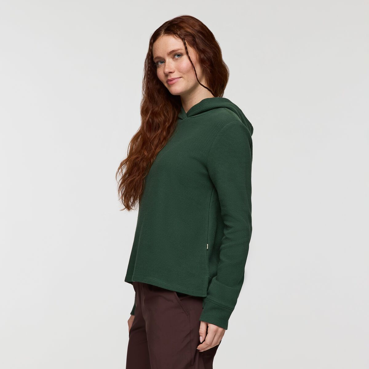Atajo Long Sleeve Waffle Hoodie Women's - Image 11