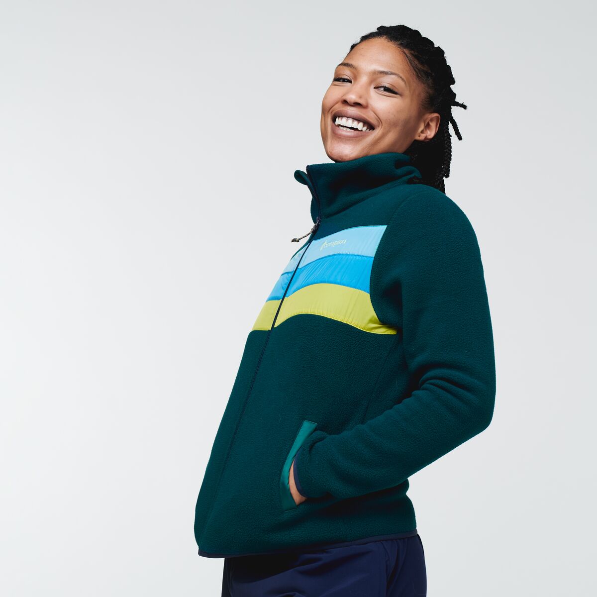 Teca Fleece Full Zip Jacket Women's - Image 38