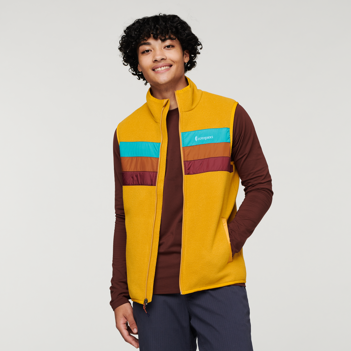 Teca Fleece Vest Men's - Image 8