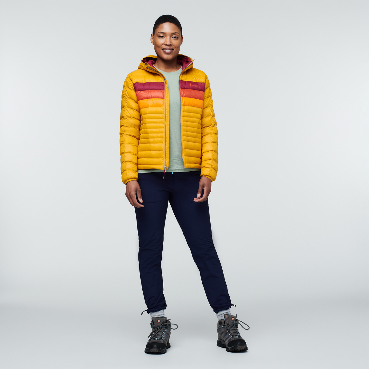 Alternative view of Fuego Hooded Down Jacket   Women's