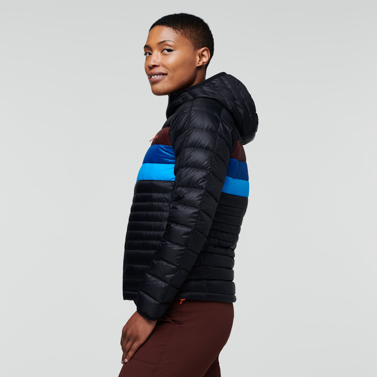 Fuego Hooded Down Jacket Women's - Image 8