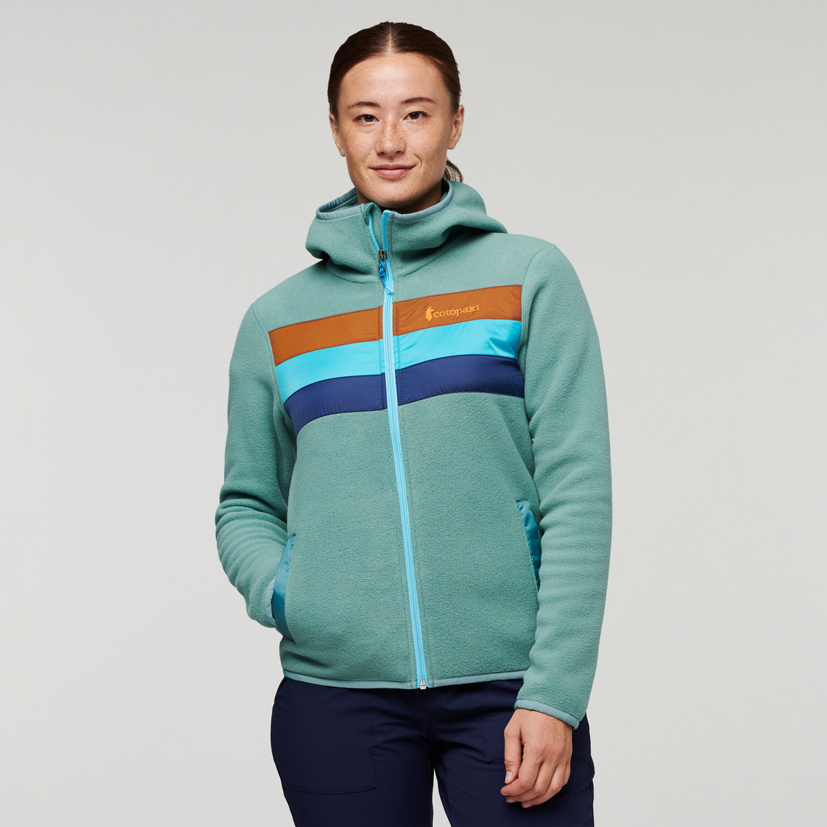 Teca Fleece Hooded Full Zip Jacket Women's