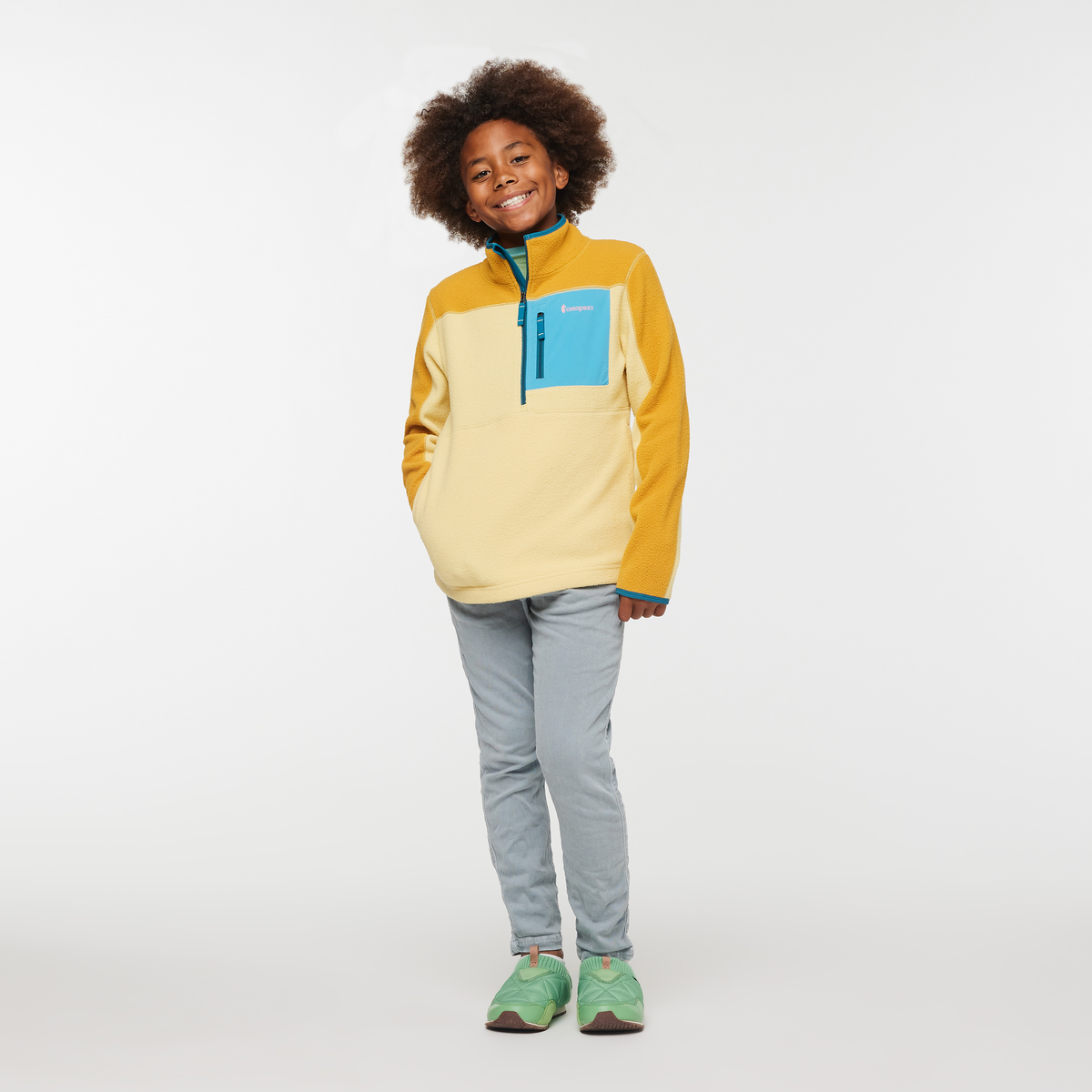 Abrazo Half Zip Fleece Jacket Kids' - Image 24