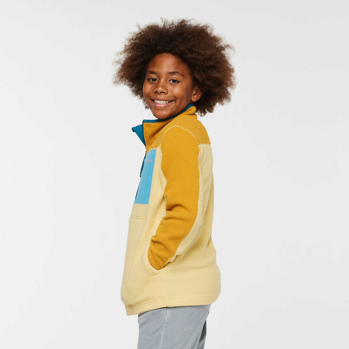 Abrazo Half Zip Fleece Jacket Kids' - Image 25