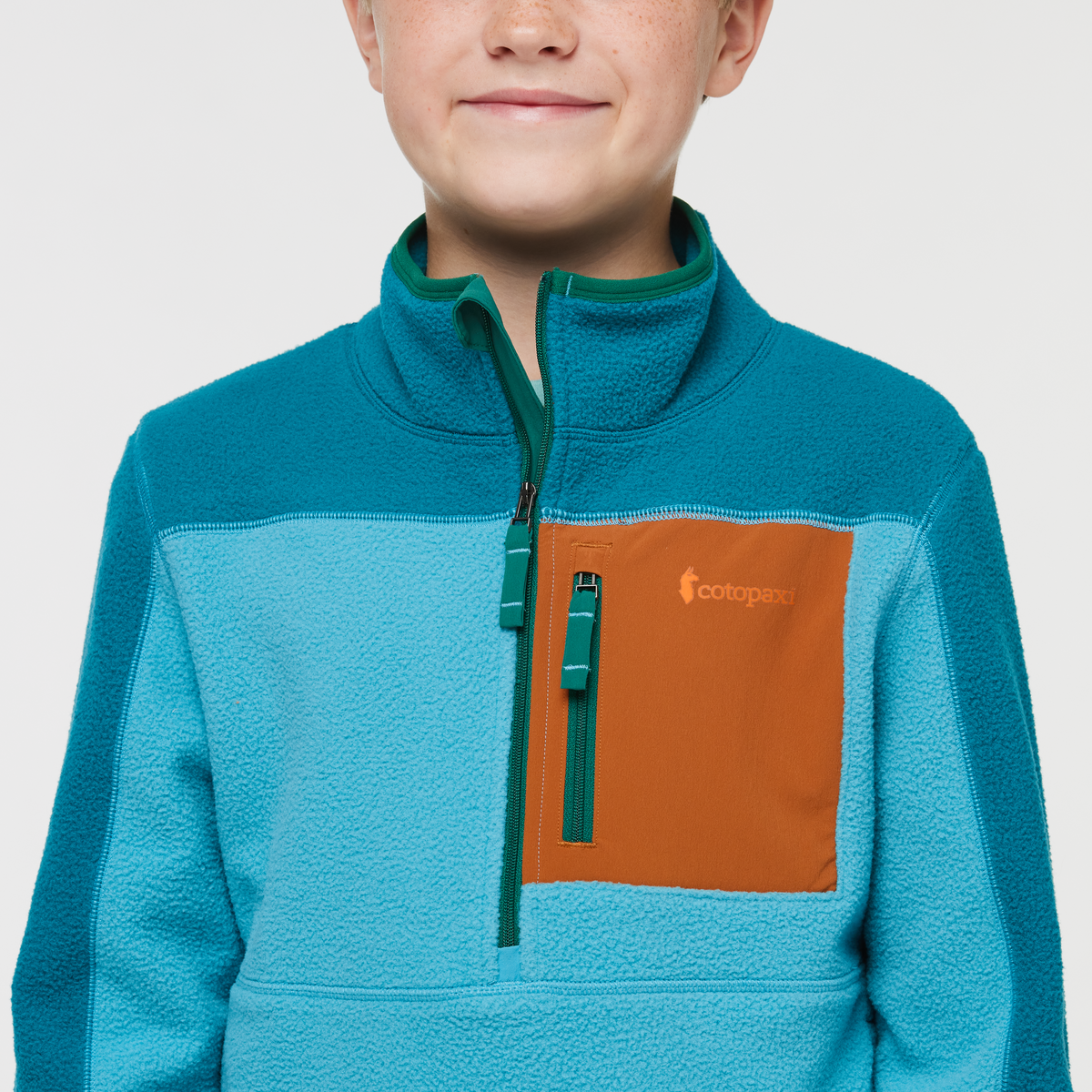 Abrazo Half Zip Fleece Jacket Kids' - Image 14