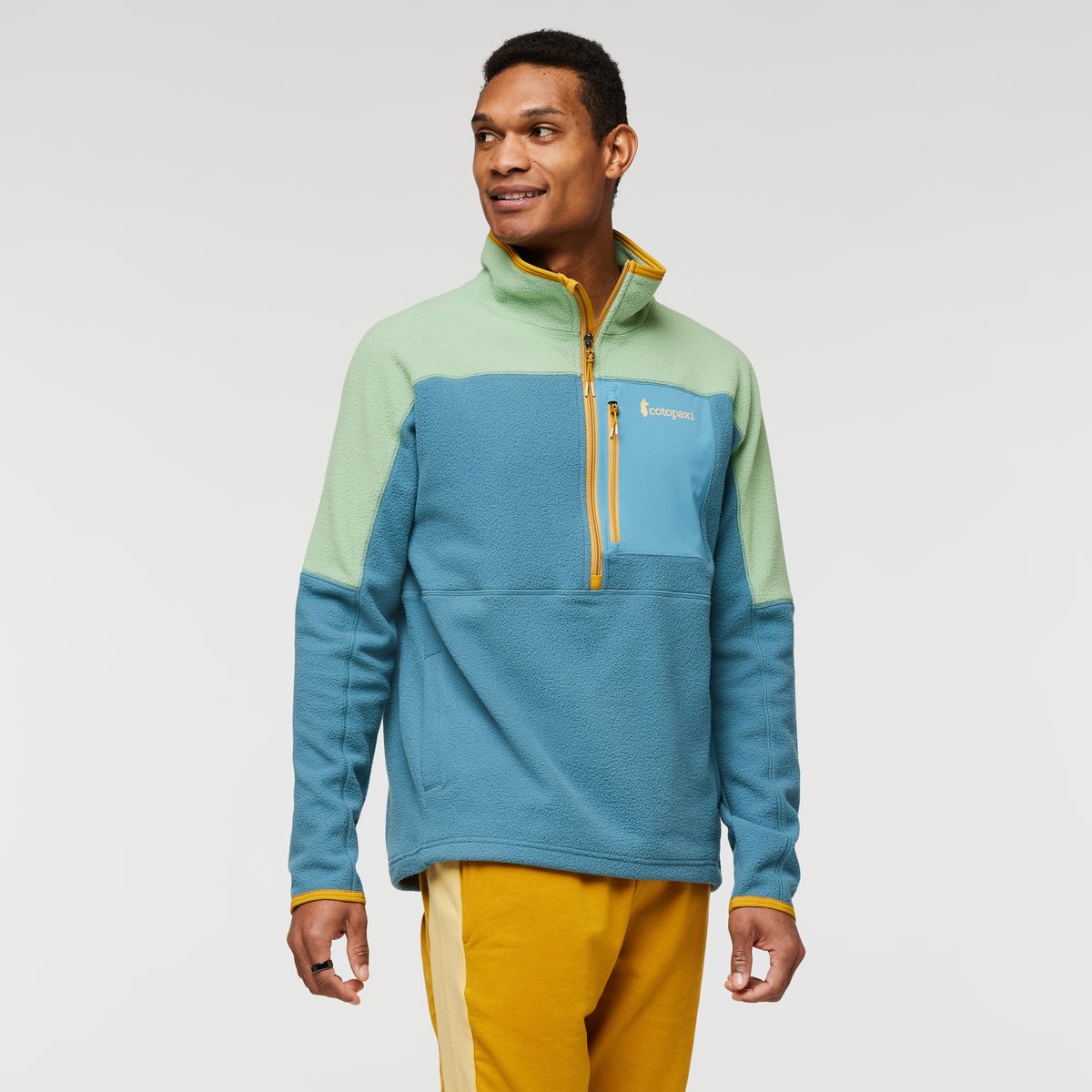 Abrazo Half Zip Fleece Jacket Men's - Image 10
