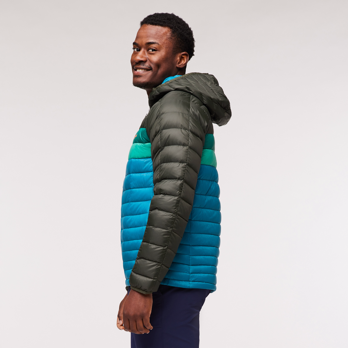 Fuego Hooded Down Jacket Men's - Image 10