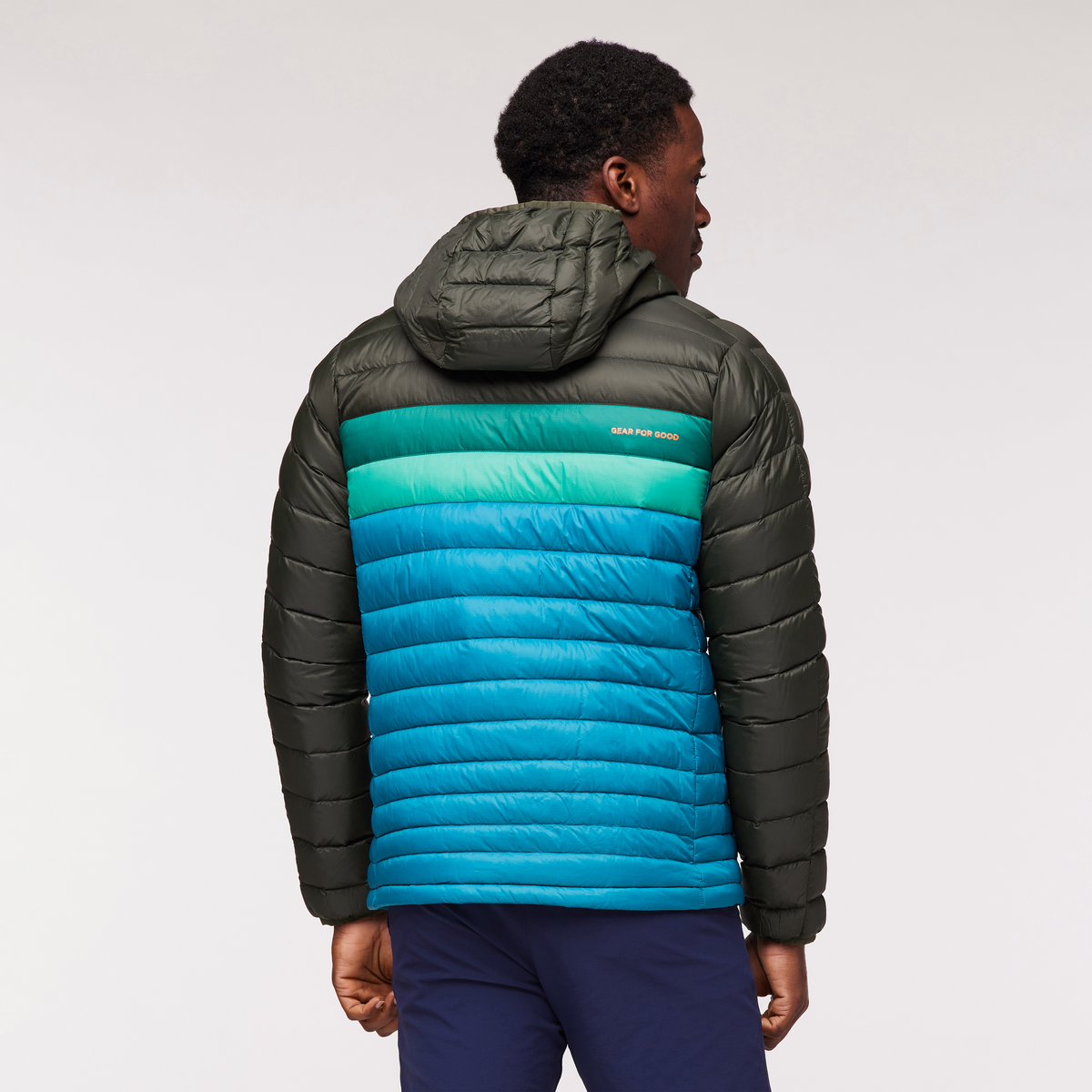 Fuego Hooded Down Jacket Men's - Image 11