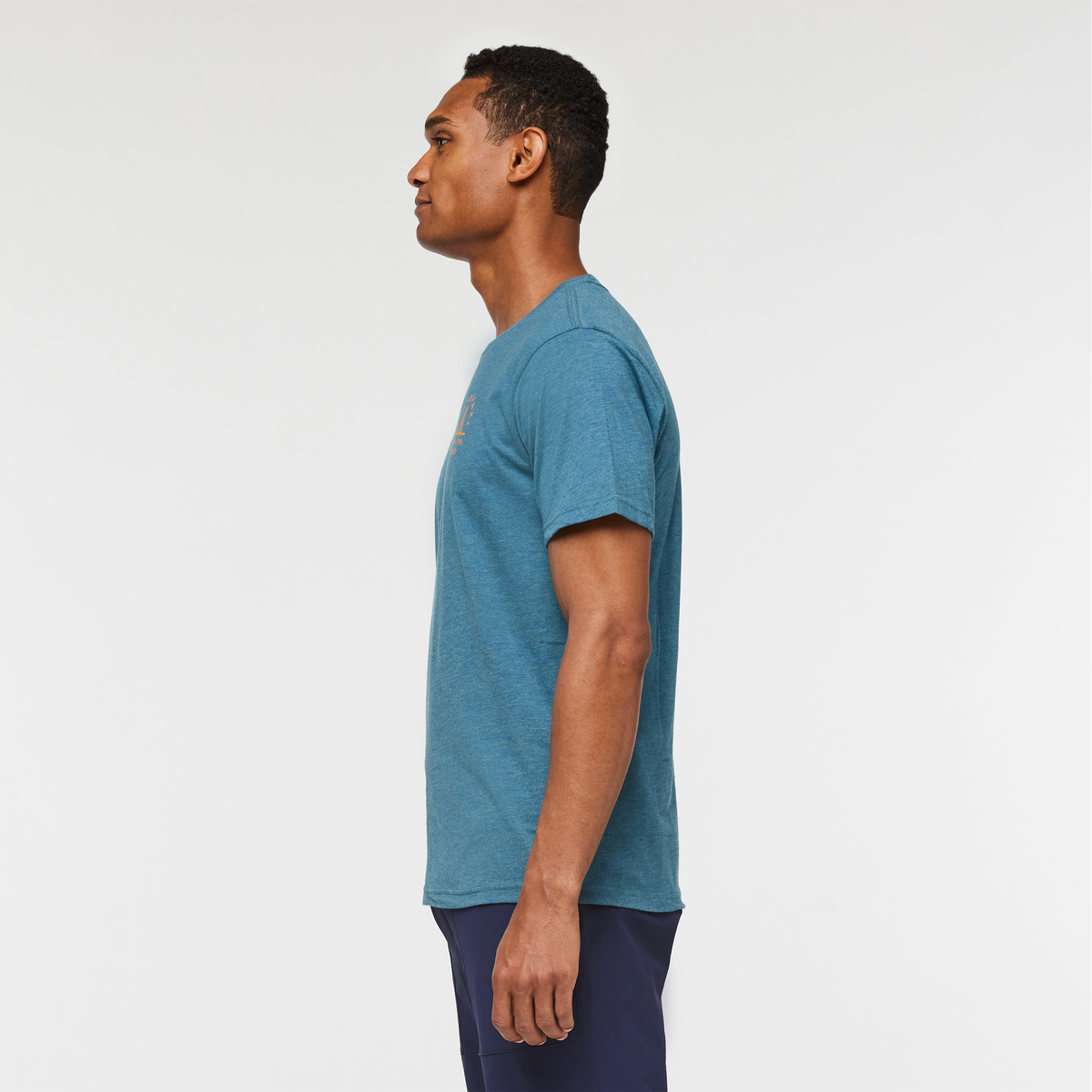 Llama Map T Shirt Men's - Image 4