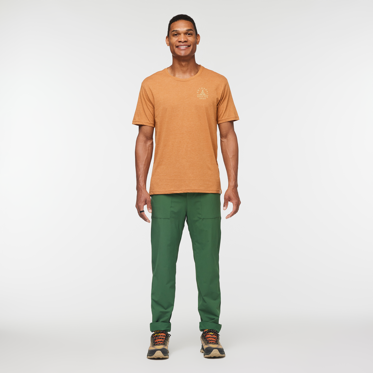 Llama Map T Shirt Men's - Image 3