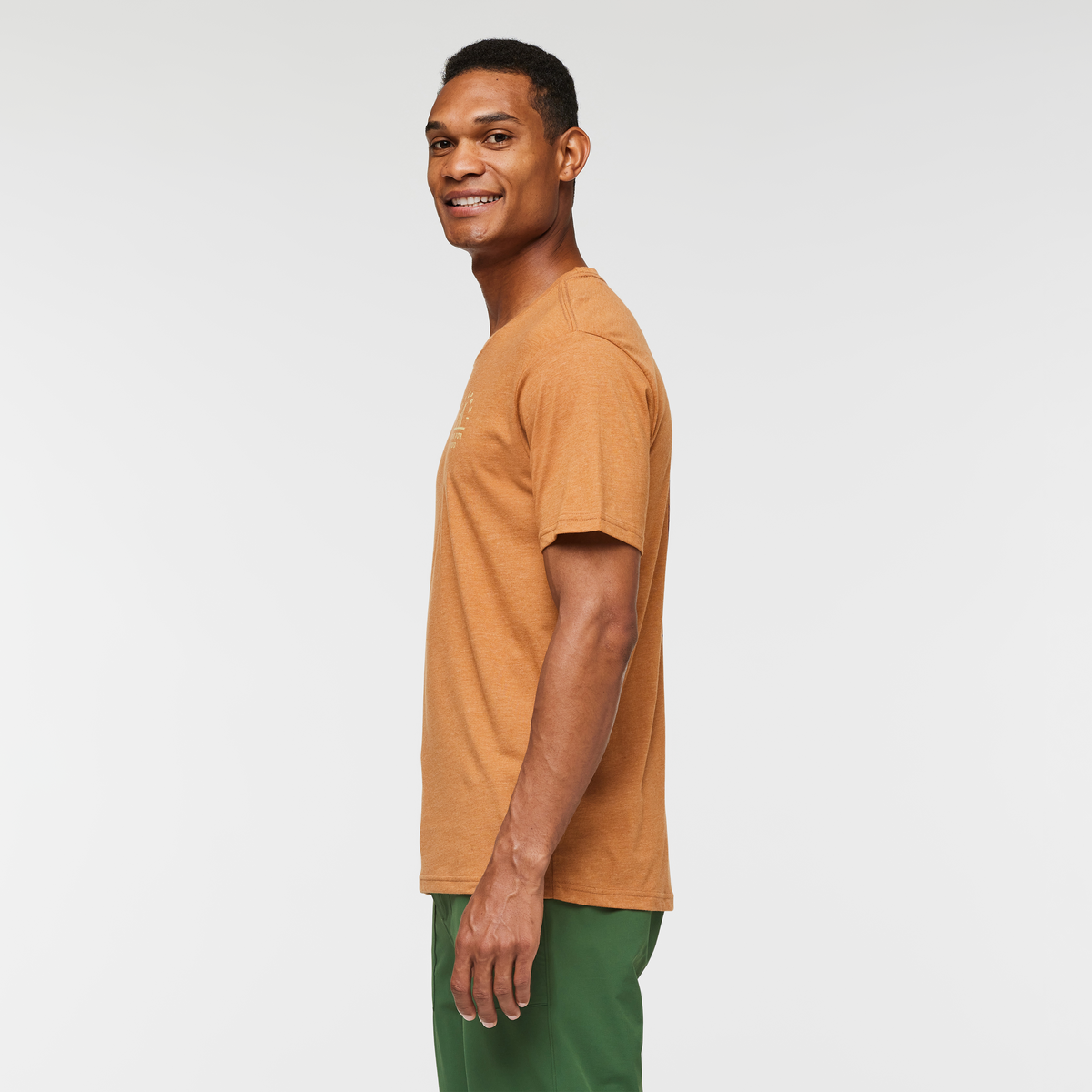Llama Map T Shirt Men's - Image 4