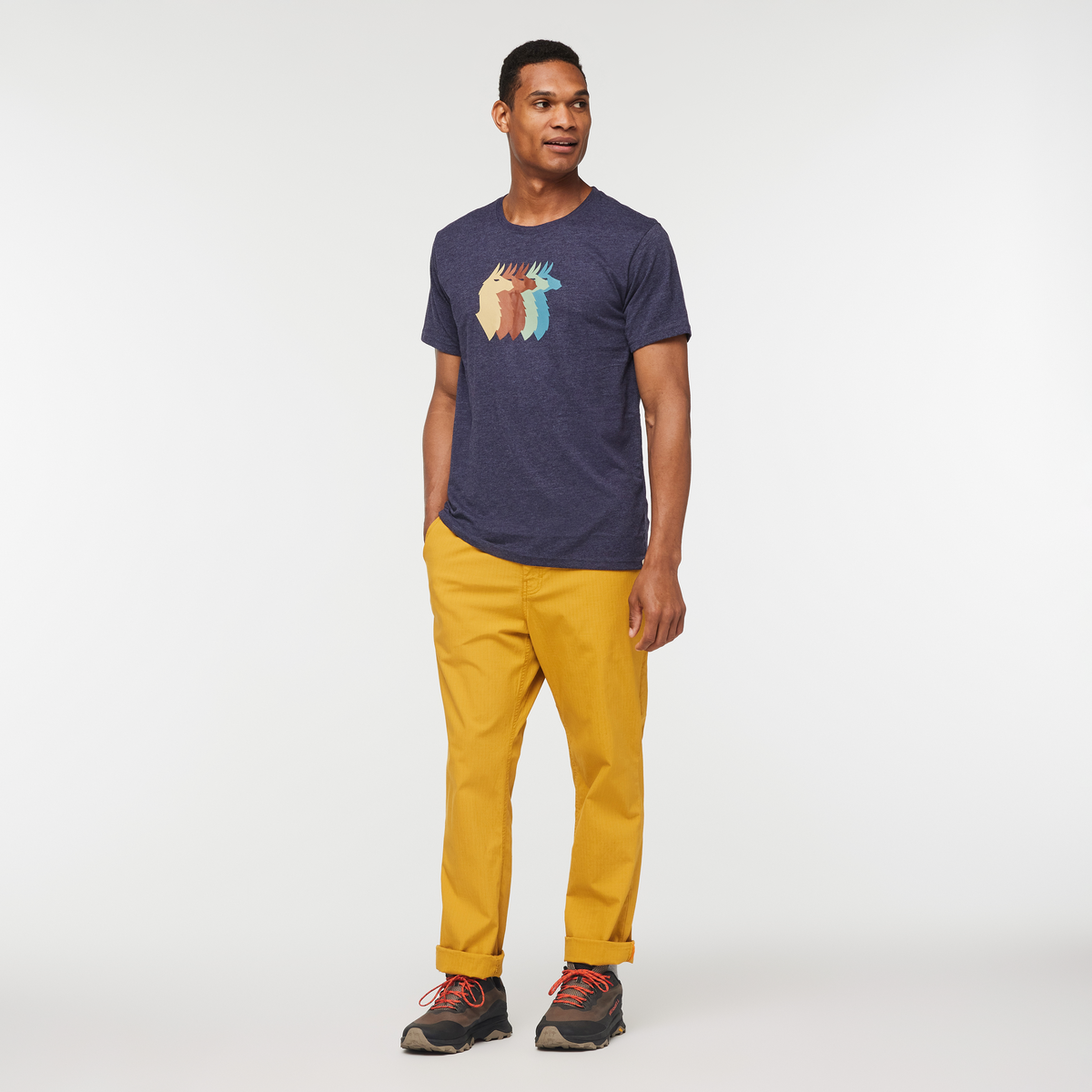 Llama Sequence T Shirt Men's - Image 2