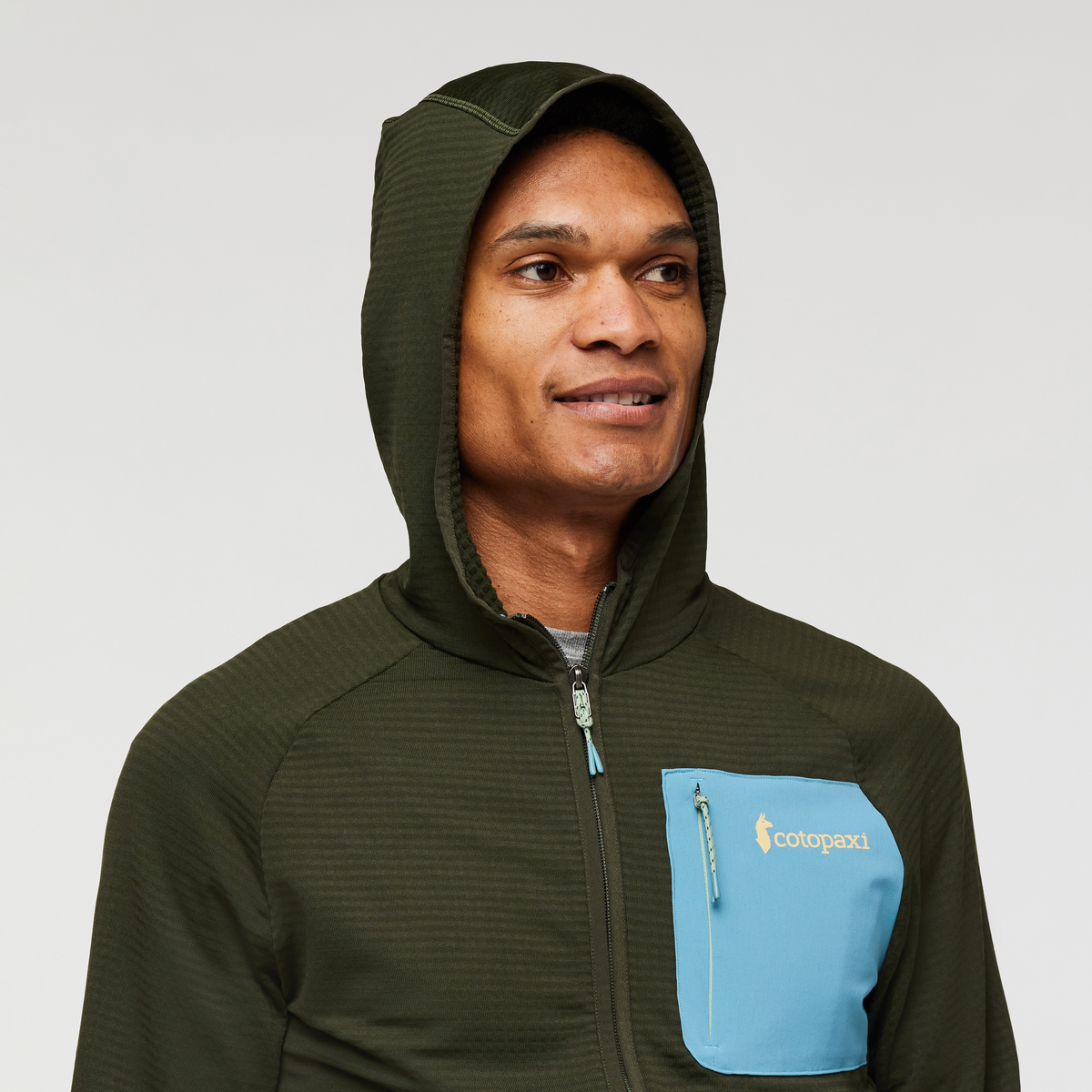 Otero Fleece Full Zip Hooded Jacket Men's - Image 10