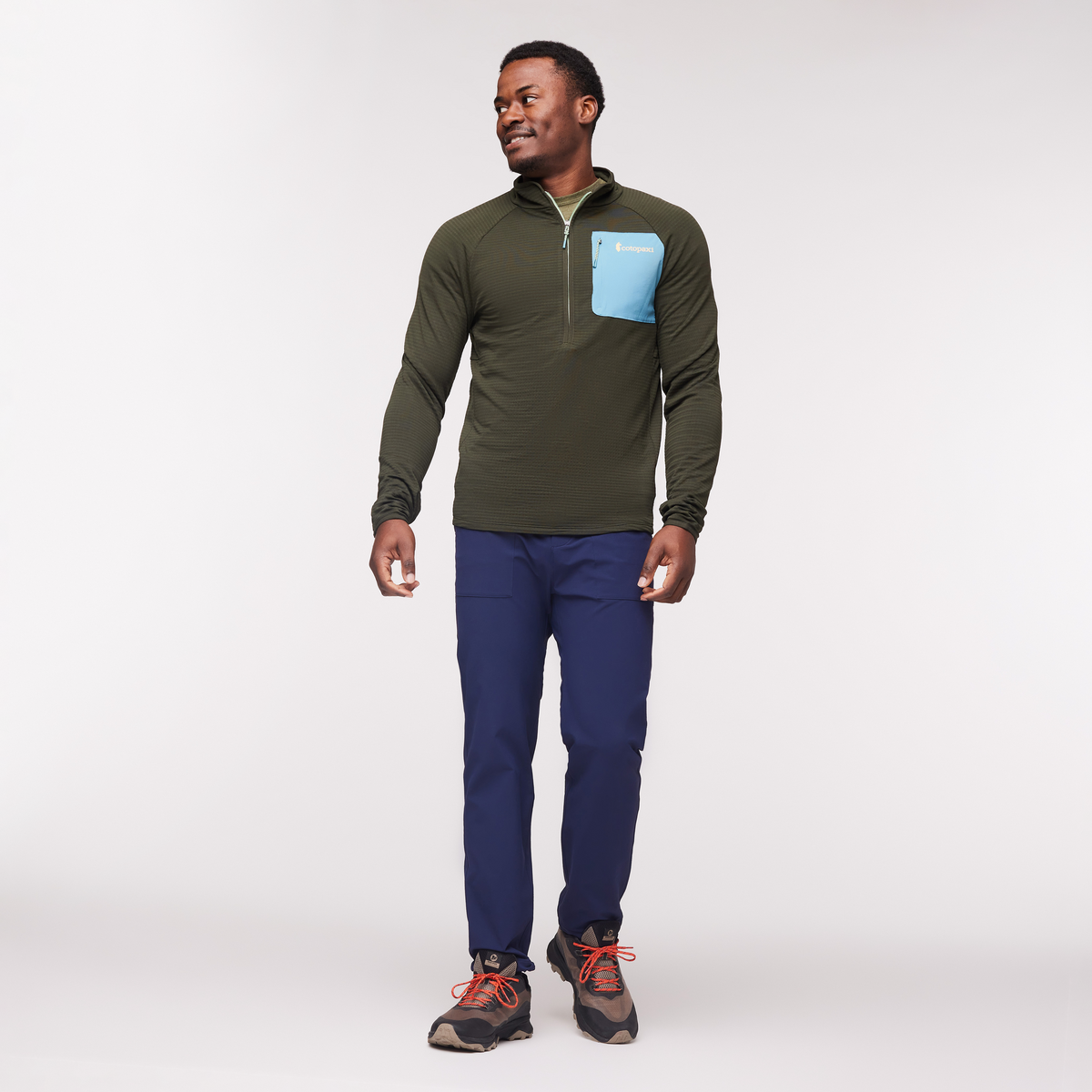 Otero Fleece Half Zip Pullover Men's - Image 2