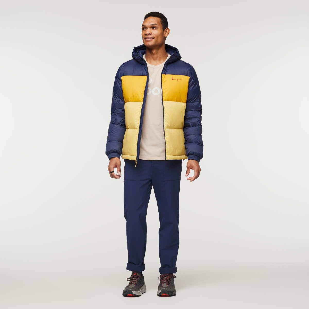 Solazo Down Hooded Jacket Men's - Image 18