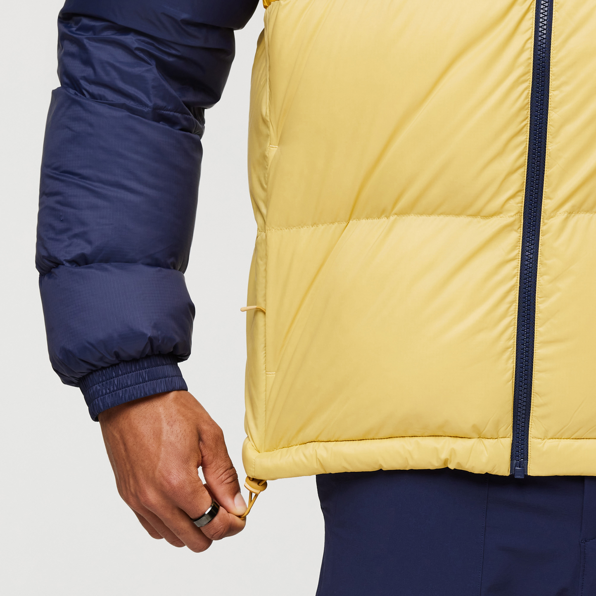 Solazo Down Hooded Jacket Men's - Image 23