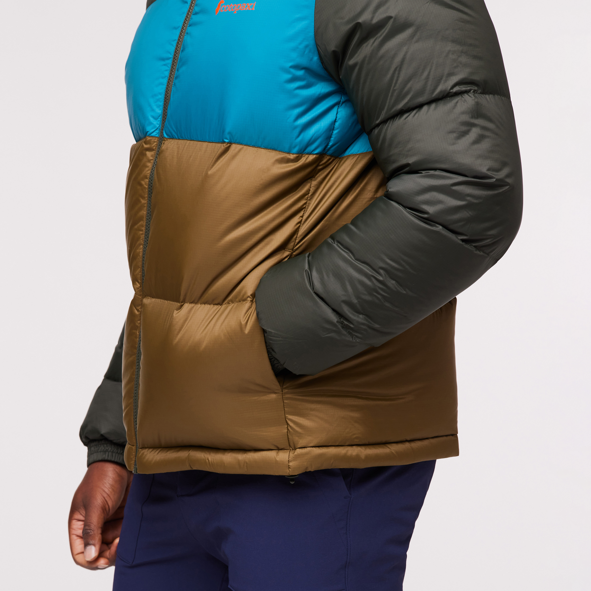 Solazo Down Hooded Jacket Men's - Image 31
