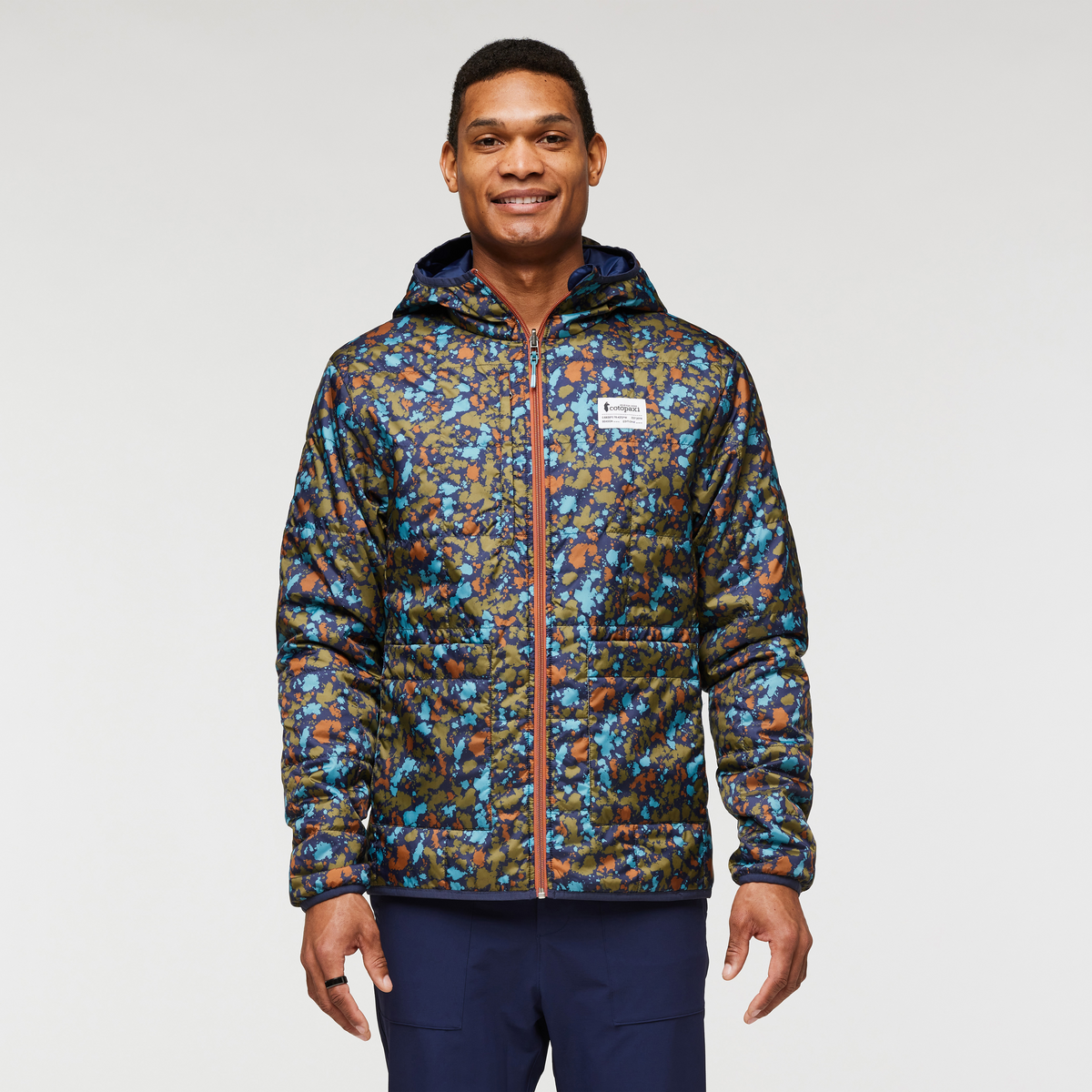 Teca Cálido Hooded Jacket   Print   Men's