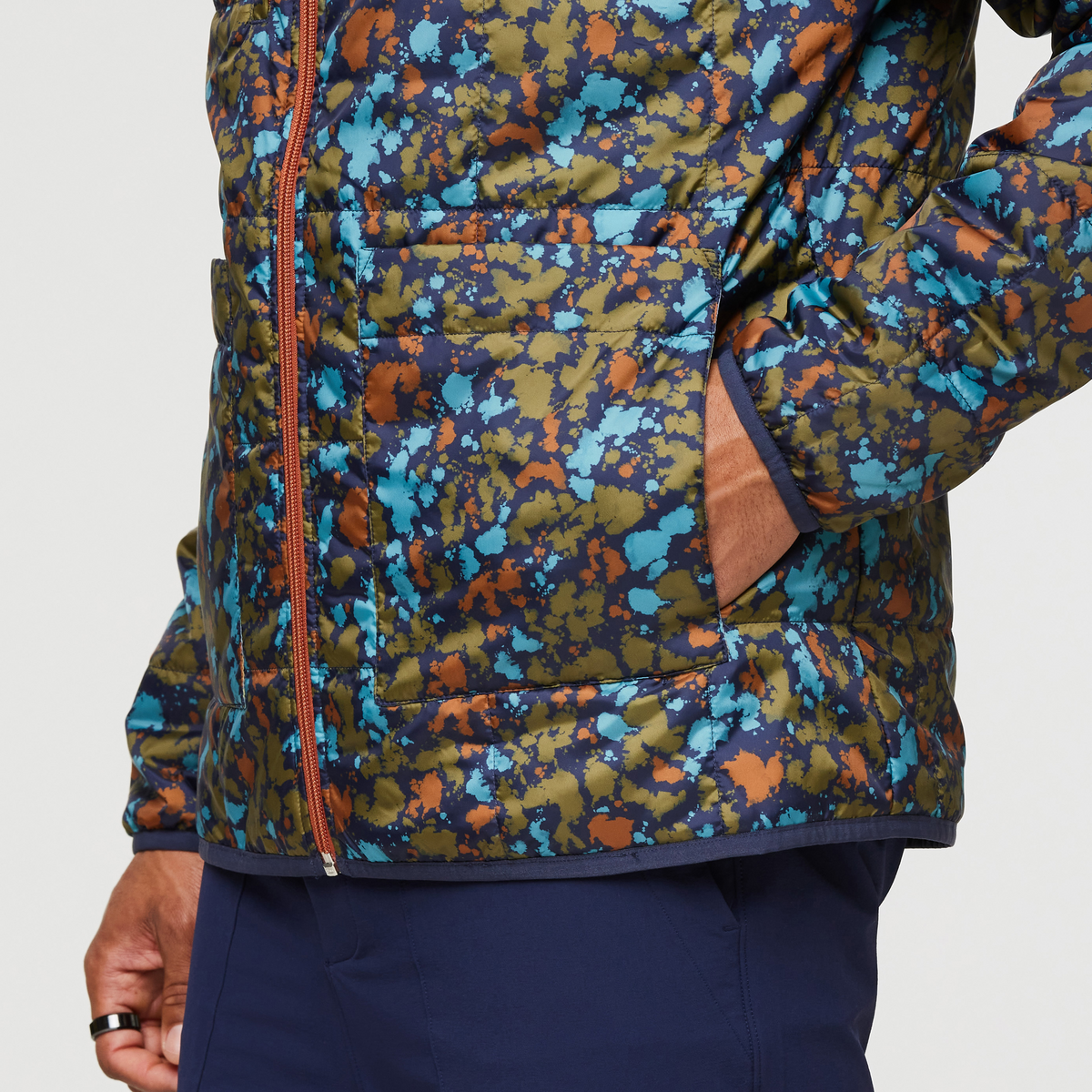 Teca Cálido Hooded Jacket Print Men's - Image 9