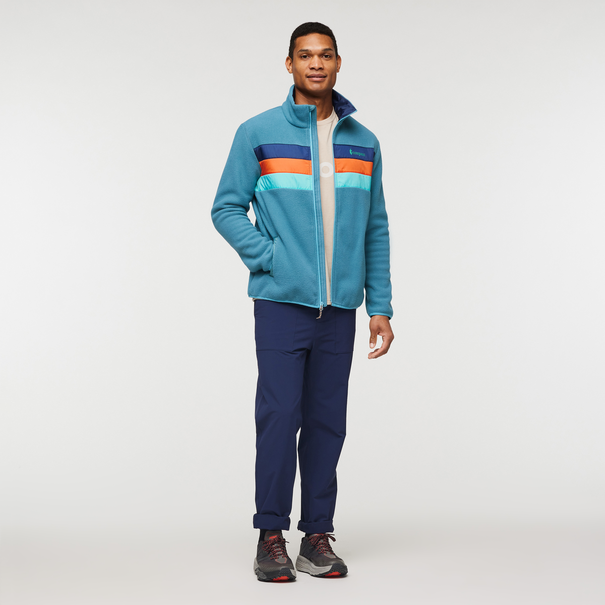 Teca Fleece Full Zip Jacket Men's - Image 7