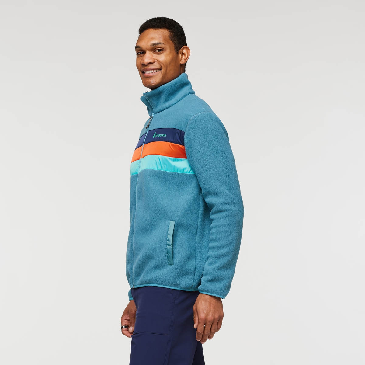 Teca Fleece Full Zip Jacket Men's - Image 8