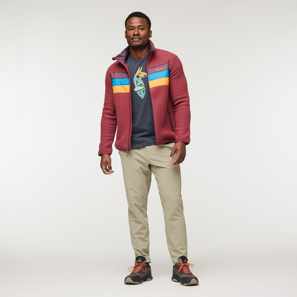 Teca Fleece Full Zip Jacket Men's - Image 9