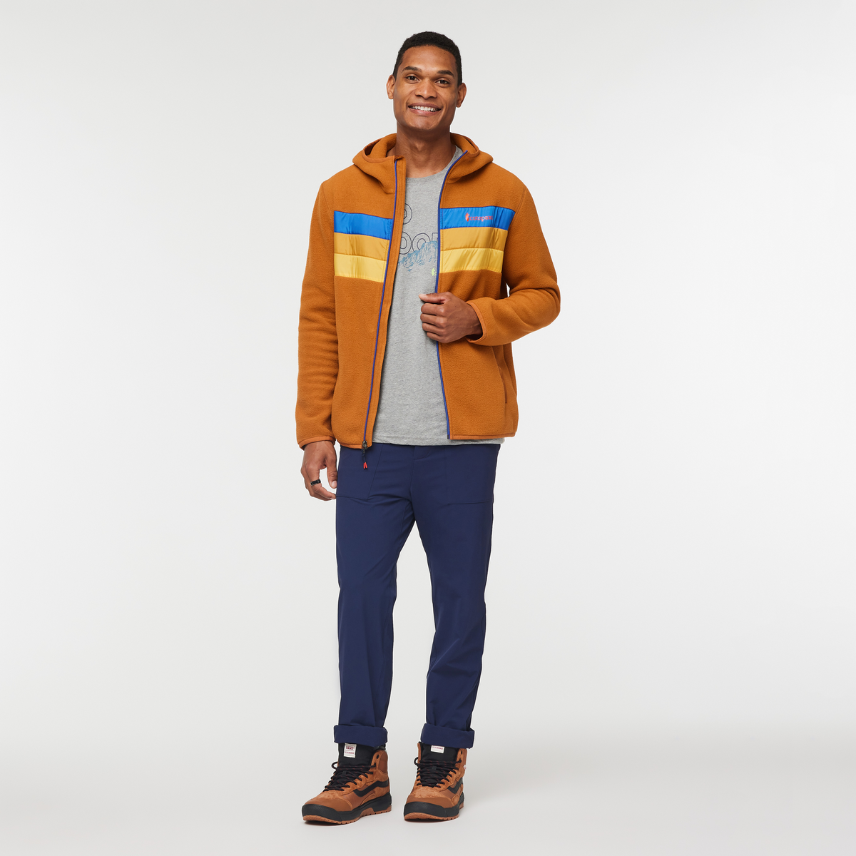 Teca Fleece Hooded Full Zip Jacket Men's - Image 17