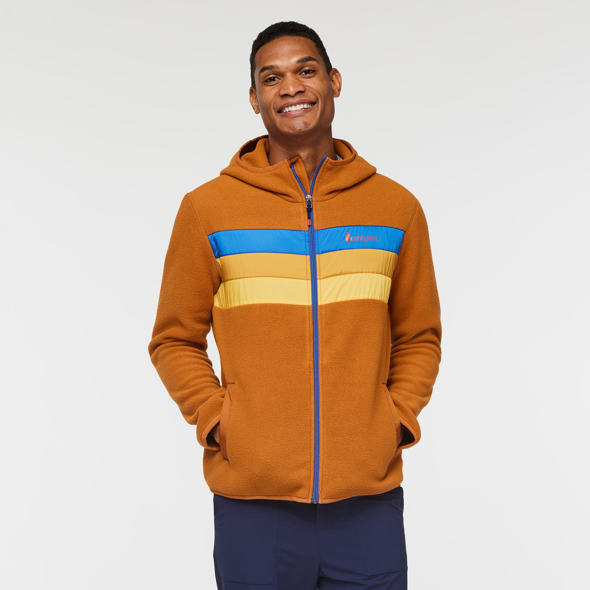 Teca Fleece Hooded Full Zip Jacket Men's