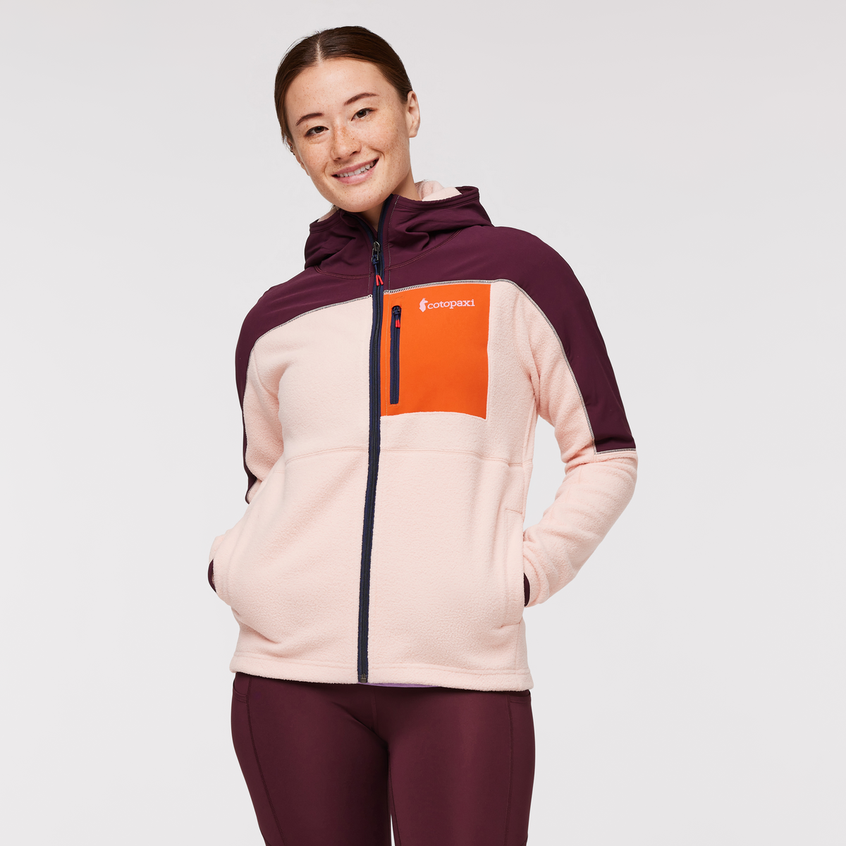 Abrazo Fleece Hooded Full Zip Jacket   Women's